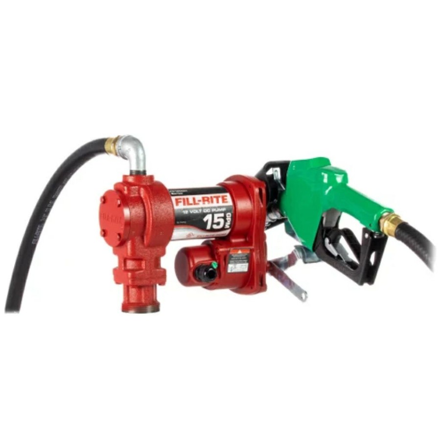 Fuel Accessories * | Fill-Rite 12V Dc 15 Gpm Fuel Transfer Pump W/ Nozzle #Fr1210Ha1