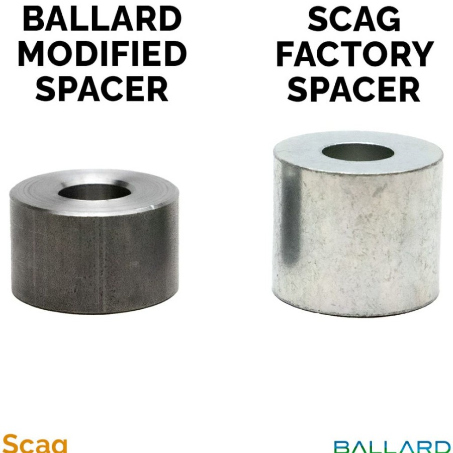 Mower Accessories * | Ballard Scag X-Blade Spindle Spacer 3-Pk #Scag3