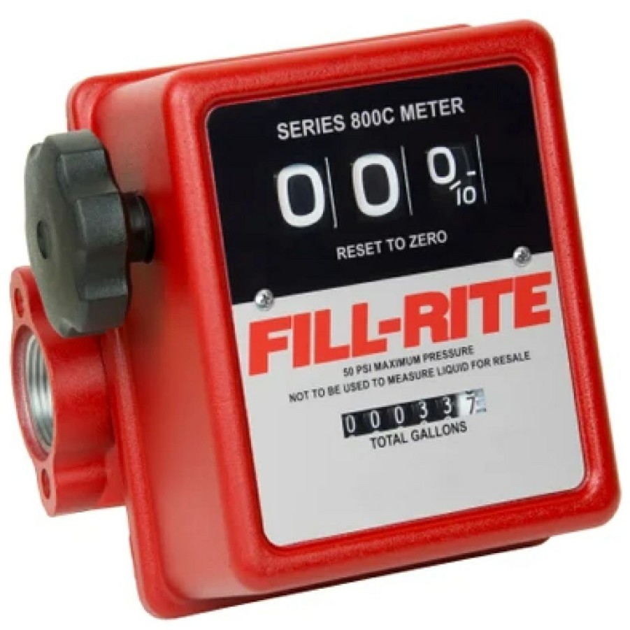 Fuel Accessories * | Fill-Rite Mechanical Flow Meter 1 Npt #807C1