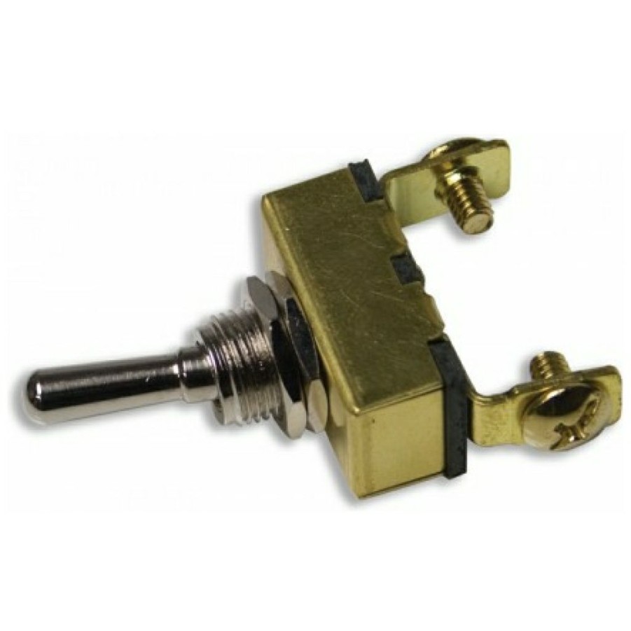 Automower Accessories * | Uriah Products Uriah Ni/Brass Toggle Switch #Ua451000