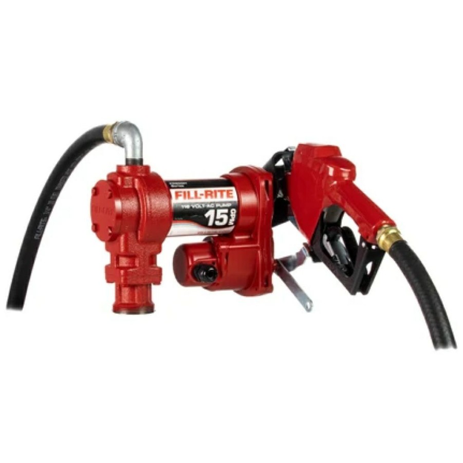 Fuel Accessories * | Fill-Rite 115V 15Gpm Fuel Transfer Pump W/ Auto Nozzle #Fr610Ha