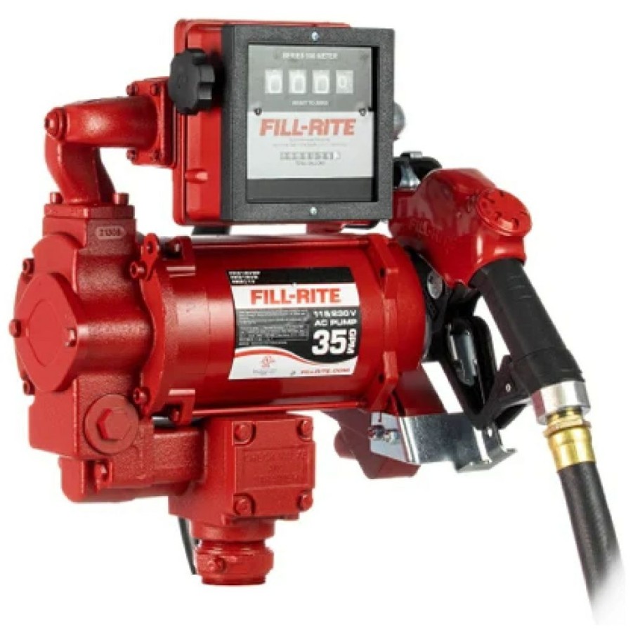 Fuel Accessories * | Fill-Rite 115/230V 35 Gpm Fuel Transfer Pump W/ Meter #Fr311Vb