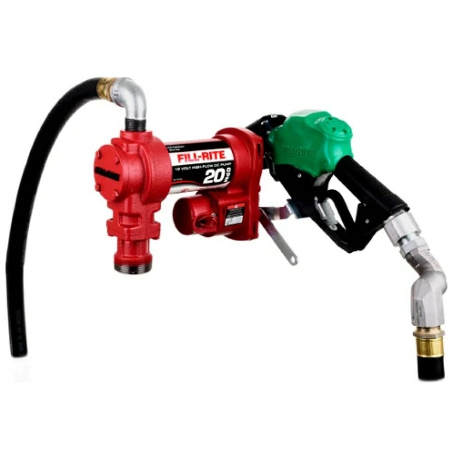 Fuel Accessories * | Fill-Rite 12V Dc 20 Gpm Fuel Transfer Pump W/ Nozzle & Swivel #Fr4220Hdsq