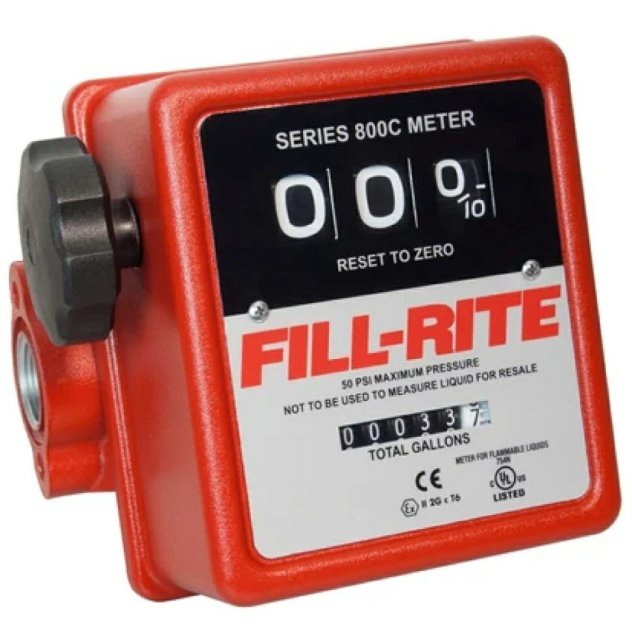 Fuel Accessories * | Fill-Rite 3/4 Mechanical Flow Meter #807C